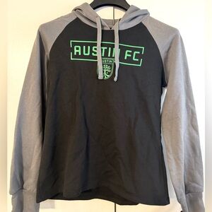 Austin FC Black and Gray Hoodie